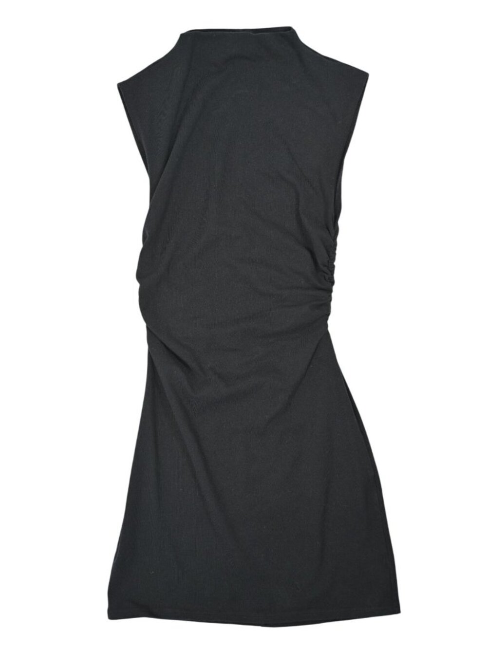 Reformation Alden Knit Mini Dress in Black
